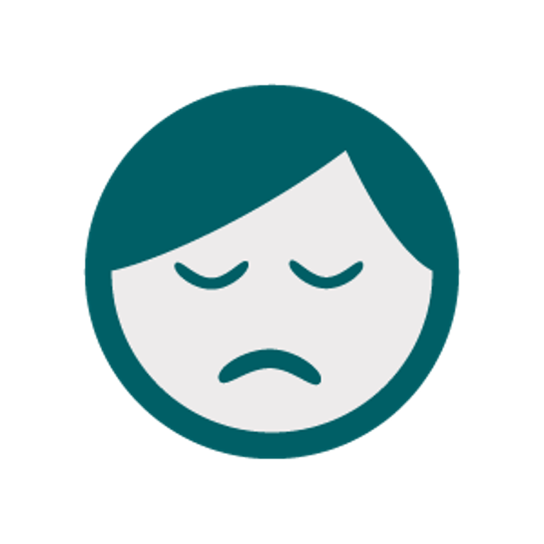 Icon Teilnahmslosigkeit